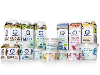 Mjölk spetsad med protein